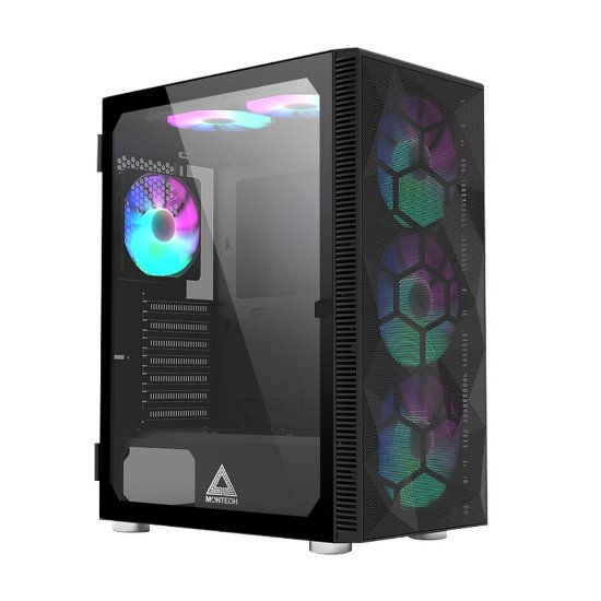 Računalo LINKS Pro Max G240A / Ryzen 5 5600, 16GB DDR4, 1TB SSD NVMe, nVidia GeForce RTX 5060 8GB, WiFi, bez OS, crno