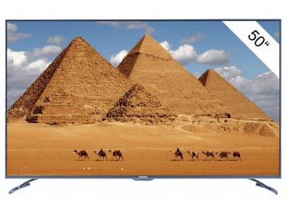 QLED TV 50” TORNADO, 4K UHD, Smart TV, WIFI, energetski razred F, crna