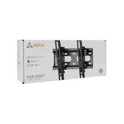 Nosač za TV SBOX PLB-2522T-2, 23"-43", do 45Kg, zidni