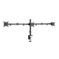 Stalak za monitor SBOX LCD-352/3-2, stolni, do 27", za 3 monitora, crni