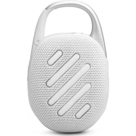 Zvučnik JBL Clip 5, bluetooth, vodootporan, 7W, bijeli
