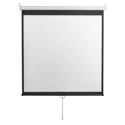 Platno za projektor SBOX PSM-100-2, 180 x 180 cm, zidno/stropno
