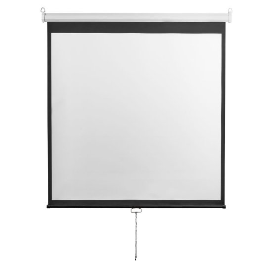 Platno za projektor SBOX PSM-100-2, 180 x 180 cm, zidno/stropno