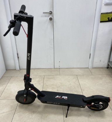 OPEN BOX - Električni romobil ALFA E-POWER AS40, autonomija do 40km, brzina 25km/h, kotači 10˝, crni