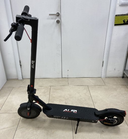 OPEN BOX - Električni romobil ALFA E-POWER AS40, autonomija do 40km, brzina 25km/h, kotači 10˝, crni