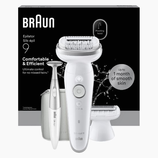 Epilator BRAUN SES9-241, bijeli