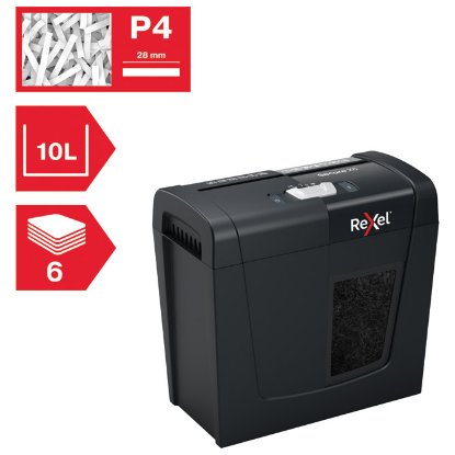 Uništavač dokumentacije REXEL CrossCut Secure X6 2020122EU, 6 listova