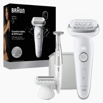 Epilator BRAUN SES9-241, bijeli