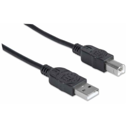 Kabel MANHATTAN, USB 2.0, USB-A (M) na USB-B (M), 2 (za printer)