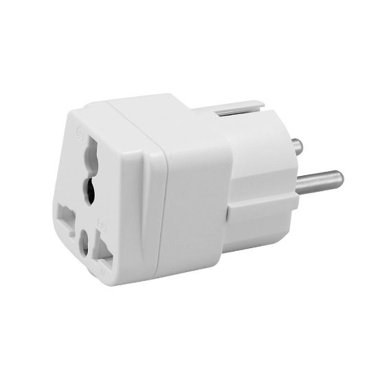 Putni adapter COMMEL, 10A, bijeli