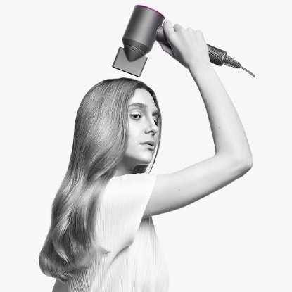 IZLOŽBENI - Sušilo za kosu DYSON Supersonic HD07, Black/Nickel 386816-01