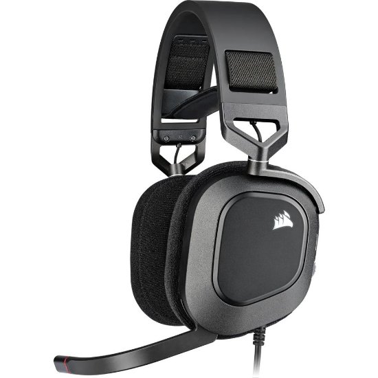 Slušalice CORSAIR HS80 RGB USB, mikrofon, crne
