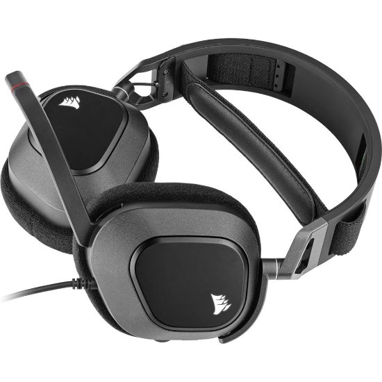 Slušalice CORSAIR HS80 RGB USB, mikrofon, crne