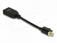 Adapter DELOCK, Mini DisplayPort 1.4 na DisplayPort, 8K, crni