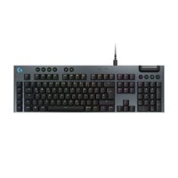 Tipkovnica LOGITECH Gaming G915 X Linear, RGB, mehanička, US Layout, USB, crna