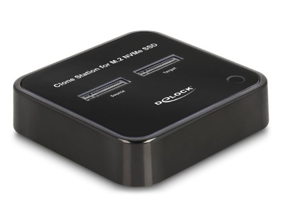 Docking station DELOCK, 2x M.2 NVMe PCIe a funkcijom kloniranja