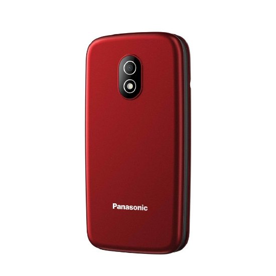 Klasični mobitel PANASONIC KX-TU410EXR, 4G, flip, preklopni, crveni