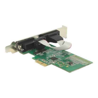 Kontroler PCI-E, DELOCK, 2 x Serial RS-232
