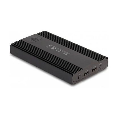 Eksterno kućište DELOCK, 2x M.2 NVMe PCIe - USB-C, aluminijsko kućište, crno
