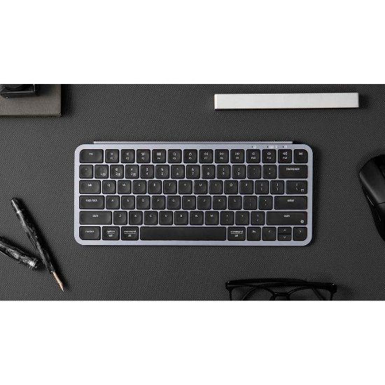 Tipkovnica KEYCHRON B1 Pro, bežična, BT, siva