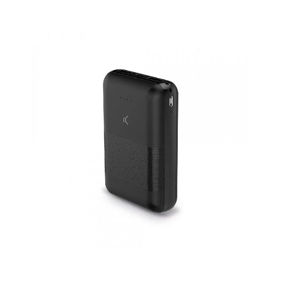 Set bežične slušalice KSIX Halley in-ear, bluetooth, USB-C, sa Powerbank 5000 mAh, crne