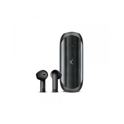 Set bežične slušalice KSIX Halley in-ear, bluetooth, USB-C, sa Powerbank 5000 mAh, crne