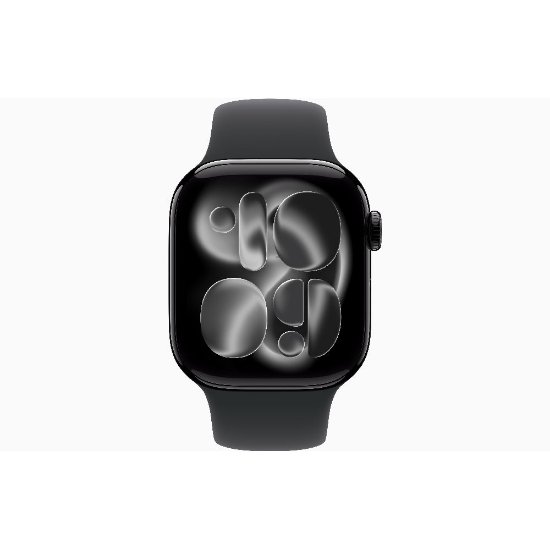 Pametni sat Apple Watch Series 11GPS 42mm Jet  Aluminium Case w Black/Sport Band - S/M, crna