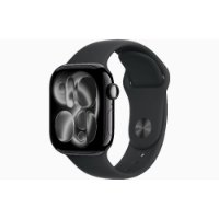 Pametni sat Apple Watch Series 11GPS 42mm Jet  Aluminium Case w Black/Sport Band - S/M, crna