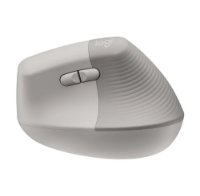 Miš LOGITECH Lift Vertical Ergonomic, optički, bežični, USB, sivi
