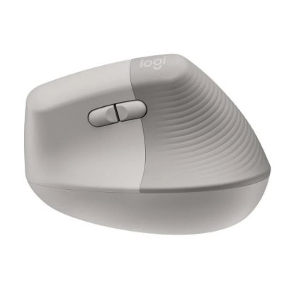 Miš LOGITECH Lift Vertical Ergonomic, optički, bežični, USB, sivi
