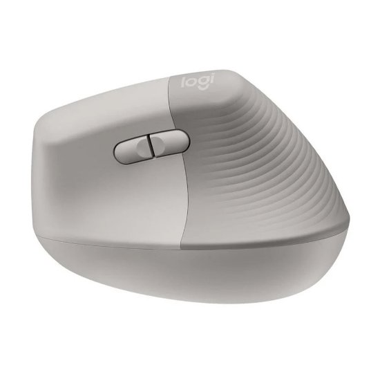 Miš LOGITECH Lift Vertical Ergonomic, optički, bežični, USB, sivi