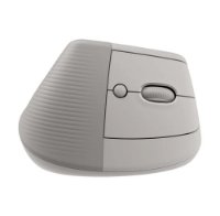 Miš LOGITECH Lift Vertical Ergonomic, optički, bežični, USB, sivi