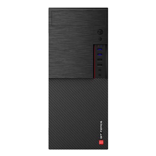 Kućište BIT FORCE BLADE BS-4, MIDI, ATX, crno, bez napajanja