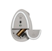 Miš LOGITECH Lift Vertical Ergonomic, optički, bežični, USB, sivi