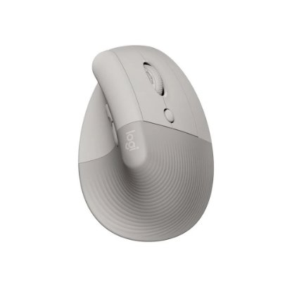 Miš LOGITECH Lift Vertical Ergonomic, optički, bežični, USB, sivi