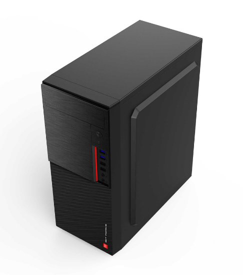 Kućište BIT FORCE BLADE BS-4, MIDI, ATX, crno, bez napajanja