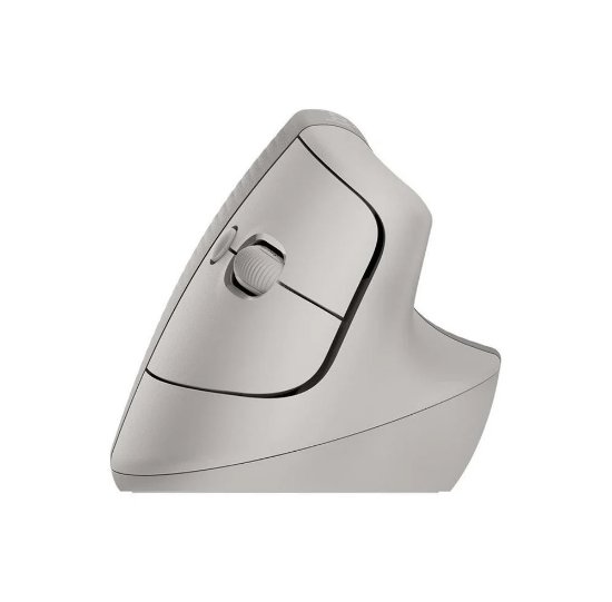 Miš LOGITECH Lift Vertical Ergonomic, optički, bežični, USB, sivi