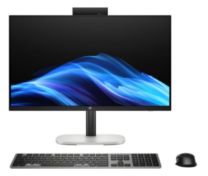 Računalo AiO HP ProStudio 4 G1i C6QV3ET / 23.8" FHD IPS, Ultra 5 235T, 16GB, 512GB SSD, Intel Graphics, tipkovnica, miš, Windows 11 Pro, crno