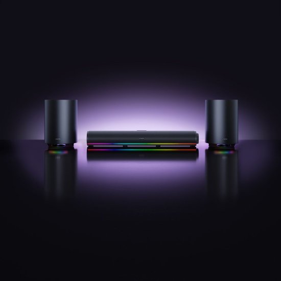 Zvučnik XIAOMI Desktop Speaker Pro set, RGB, USB, BT, mikrofon, crni