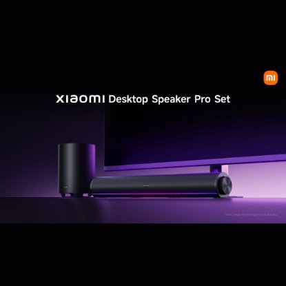 Zvučnik XIAOMI Desktop Speaker Pro set, RGB, USB, BT, mikrofon, crni