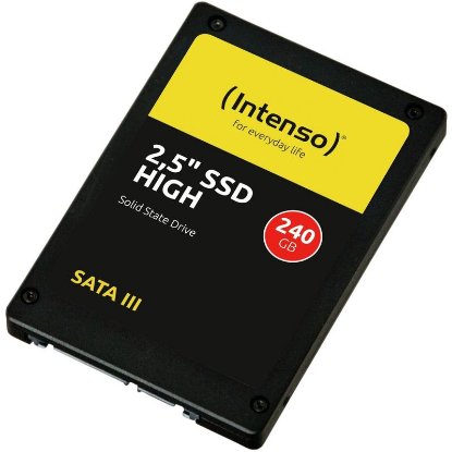 SSD 240GB INTENSO High, SATA3, 2.5", maks do 520/480 MB/s