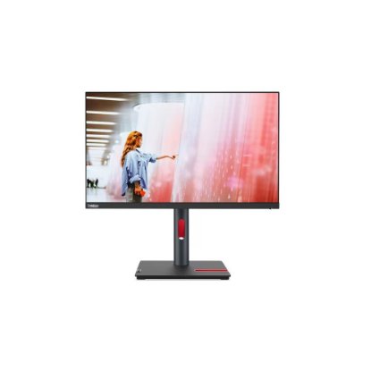 Monitor 23,8" LENOVO ThinkVision P24q-30, 63B4GAT6EU, QHD, IPS, 300cd/m2, 4ms, 60Hz, DisplayPort, HDMI,  pivot, crni