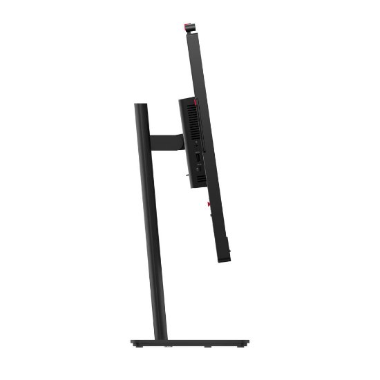 Monitor 27" LENOVO ThinkVision T27QD-4V, 64B8UAT1EU, QHD, IPS, 350 cd/m2, 4 ms, 120 Hz, DisplayPort, HDMI USB-C, pivot, kamera, zvučnici, crni