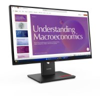 Monitor 23,8" LENOVO ThinkVision T24D-40, 64B9GAT1EU, FHD, IPS, 250cd/m2, 4ms, 120Hz, DisplayPort, HDMI USB-C, pivot, zvučnici, crni