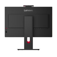 Monitor 24" LENOVO ThinkVision T24D-4v, 64B7UAT1EU, FHD, IPS, 250cd/m2, 4ms, 120Hz, DisplayPort, HDMI, USB-C, kamera, zvučnici, crni