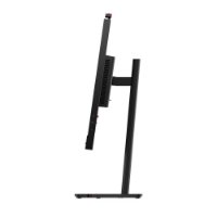 Monitor 27" LENOVO ThinkVision T27QD-4V, 64B8UAT1EU, QHD, IPS, 350 cd/m2, 4 ms, 120 Hz, DisplayPort, HDMI USB-C, pivot, kamera, zvučnici, crni