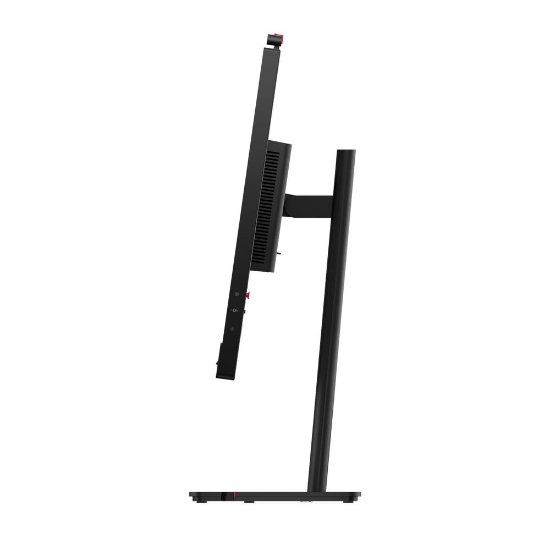 Monitor 27" LENOVO ThinkVision T27QD-4V, 64B8UAT1EU, QHD, IPS, 350 cd/m2, 4 ms, 120 Hz, DisplayPort, HDMI USB-C, pivot, kamera, zvučnici, crni