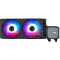 Vodeno hlađenje MSI MAG CoreLiquid A13 240, RGB, crno, za Intel i AMD