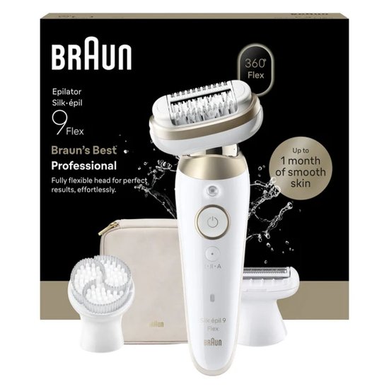 Epilator BRAUN EPILATOR SES9-060 3D, bijeli