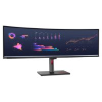 Gaming monitor 49" LENOVO ThinkVision P49W-30, 63DBRAT1EU, DQHD, IPS, 350 cd/m2, 4ms, 60Hz, DisplayPort, HDMI, USB-C, zvučnici, zakrivljeni, crni